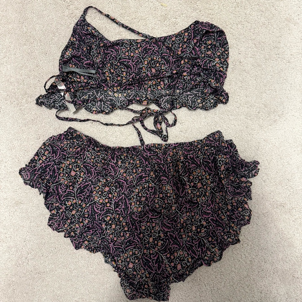 By Anthropologie 2 piece lounge sleep set Small